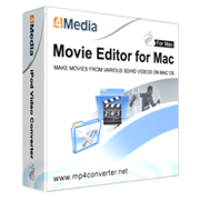 4Media Movie Editor for Mac