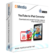 4Media YouTube to iPad Converter for Mac