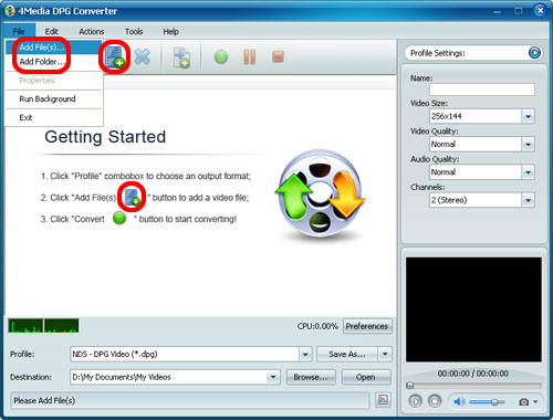 dpg video converter