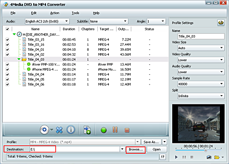 How to convert DVD movies