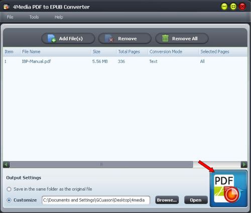 .epub to pdf converter free download